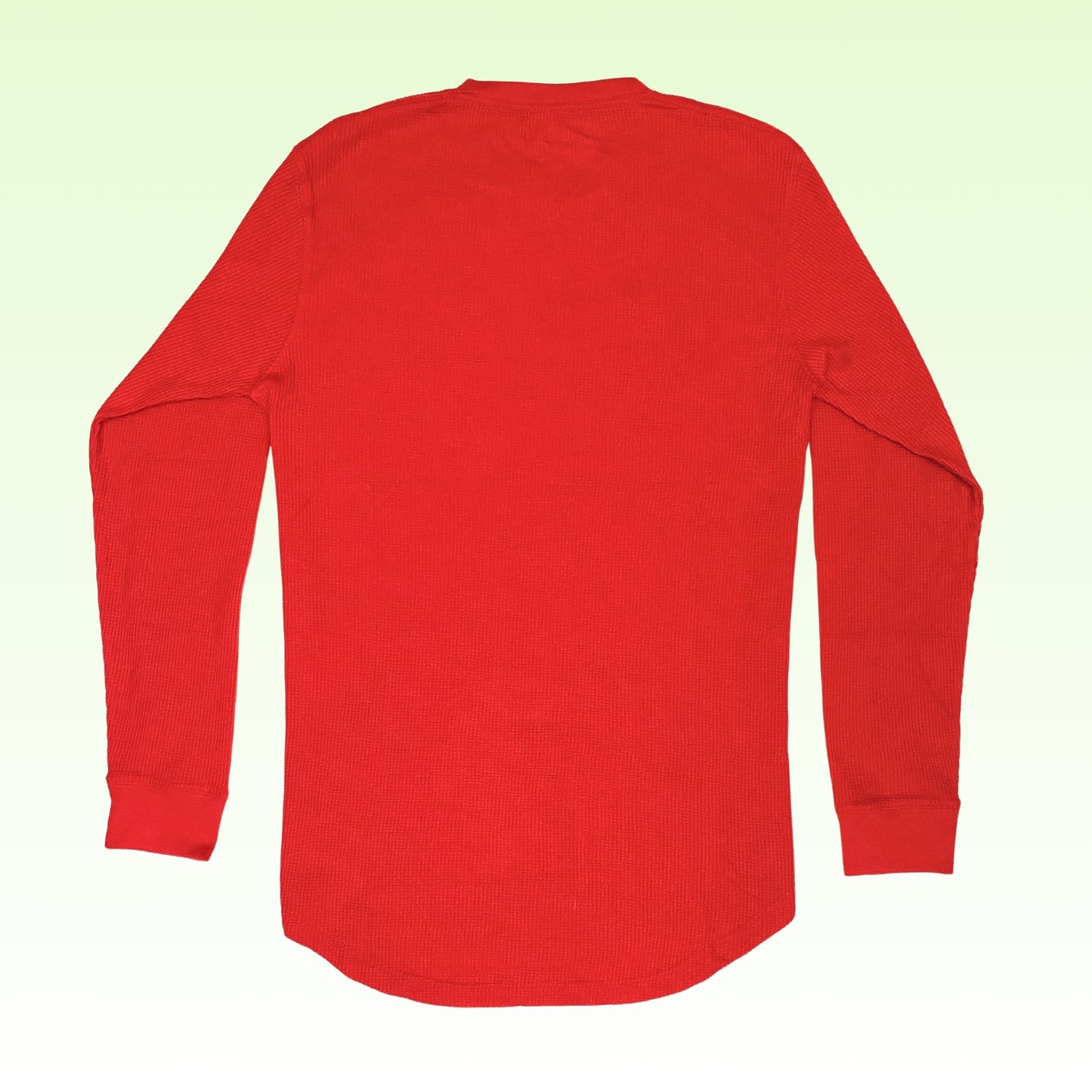 Plain Red Long Sleeves Cotton Shirt