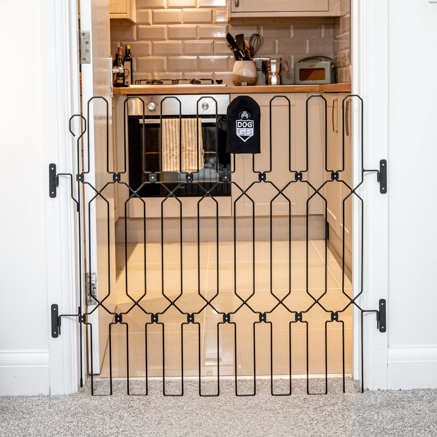 DOG-GATE Plus Stairway/Doorway - Width (83cm - 93.5cm - 103cm) Height (88cm - 120cm)