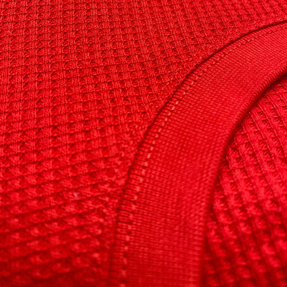 Plain Red Long Sleeves Cotton Shirt