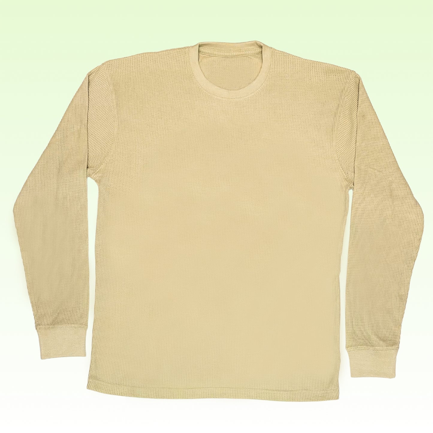 Long Sleeves Cotton Shirt in Vanilla Beige