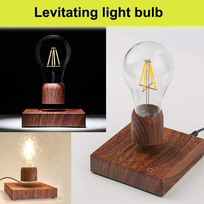 Magnetic Levitating LED Bulb – Floating Wireless Desk Lamp for Home & Office