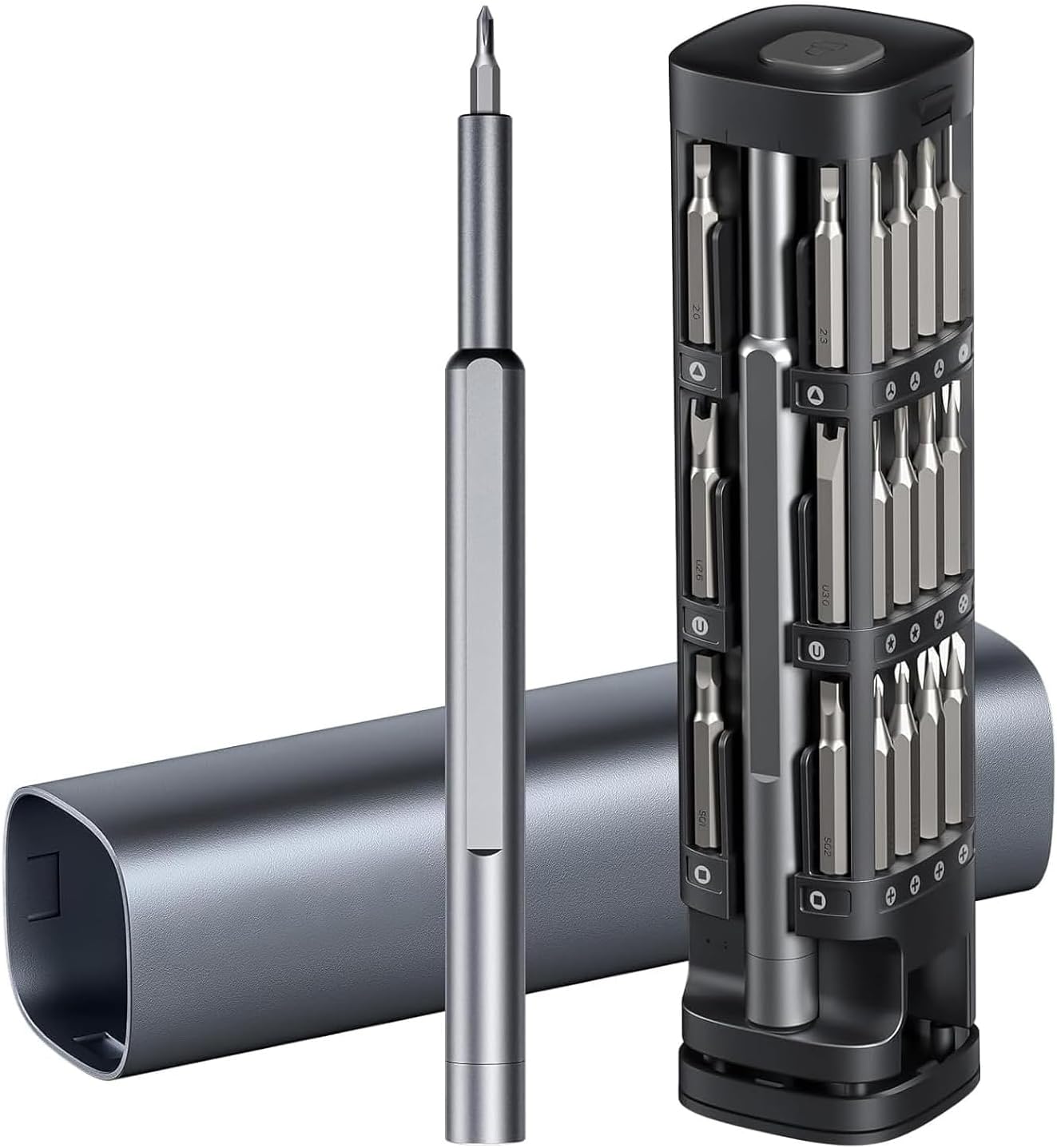 46-in-1 Precision Magnetic Screwdriver Set – Portable Repair Toolkit for Electronics & DIY