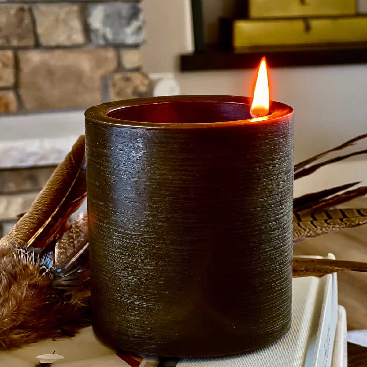 Mesmerizing Spiral Light Candle